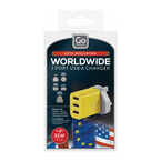 Worldwide 3 Port Usb A Charger - Electronics Assorted