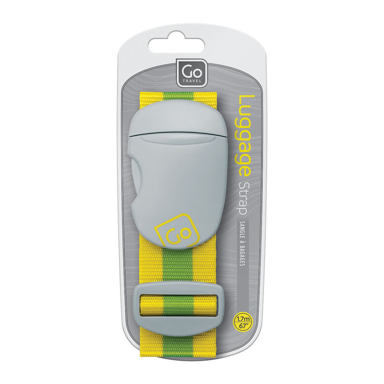 Luggage Strap - Luggage Accessories Yellow &amp; Green, , hi-res