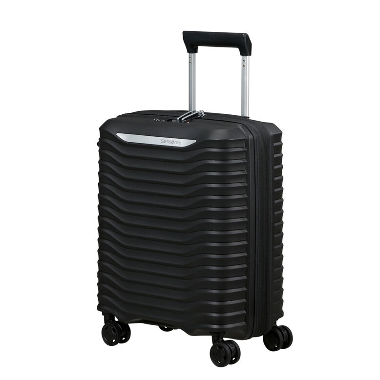 45cm 4 Wheel Underseater Suitcase - Upscape Black, , hi-res