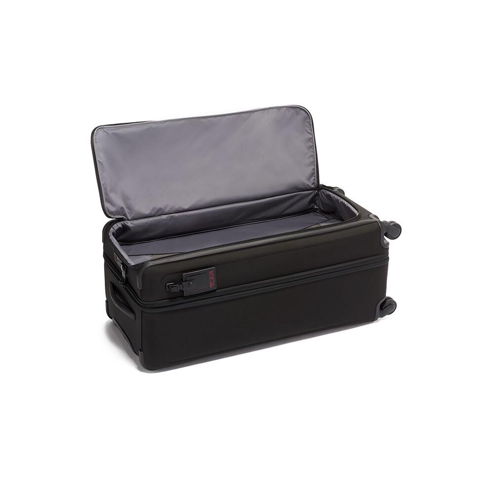 Tumi Tall 4 Wheel Duffle Packing Case 86.5cm Alpha 3 Black Holdall Heathrow Reserve Collect