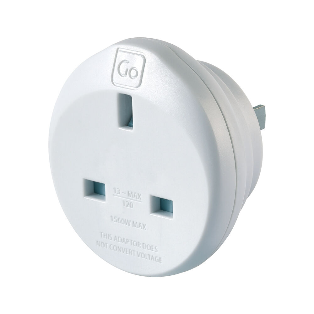 Go Travel UK-USA Adaptor - Adaptors Assorted Accessories | Heathrow ...