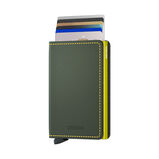 Slim Wallet - Matte Wallets Green &amp; Lime Green, , hi-res
