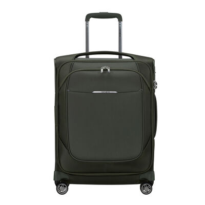 55cm Expandable Carry On Suitcase - Re-Lite Green,