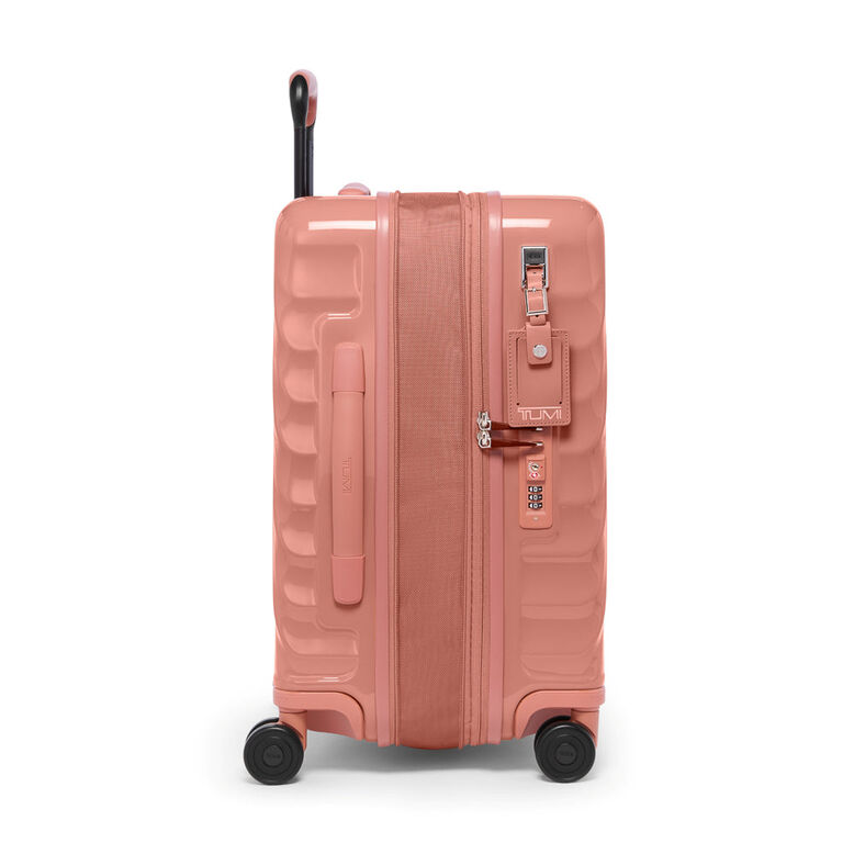 Continental Expandable 4 Wheel Carry On Suitcase 55cm - 19 Degree Poly Pink, , hi-res