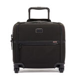 Compact 4 Wheel Briefcase 35.5cm - Alpha 3 Black, , hi-res