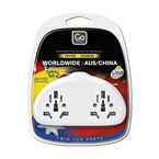 633 World Duo+ Usb Aus/China - Adaptors Assorted