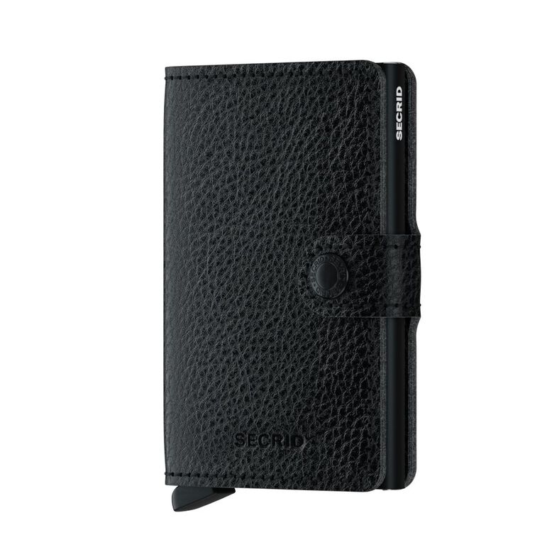 Mini Wallet  - Veg Black-Black, , hi-res