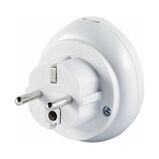 625 UK-EU Adaptor With USB - Adaptors Assorted, , hi-res