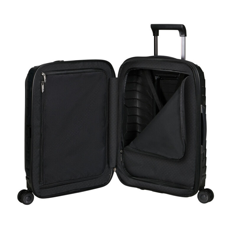 55cm Carry On Suitcase Easy Access - Proxis Black, , hi-res