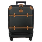 55cm Cabin Front Pocket - Bellagio 3 Black Tobacco