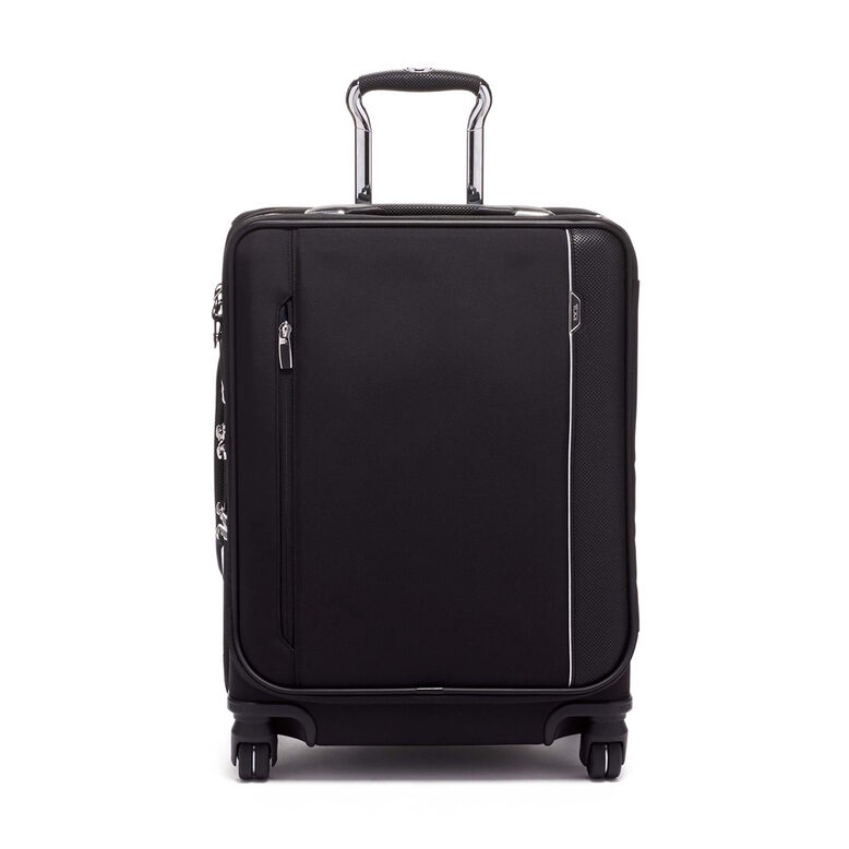 Continental Dual Access 4 Wheel Carry On 56cm - Arrive Black, , hi-res