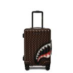 Carry-On Luggage - Sharks In Paris Blur Brown