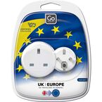 UK-EU Twin Adaptor - Adaptors Assorted
