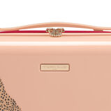 Vanity Case - Vintage Pink With Cheetah, , hi-res