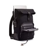 Osborn Roll Top Backpack - Harrison Nylon Black, , hi-res
