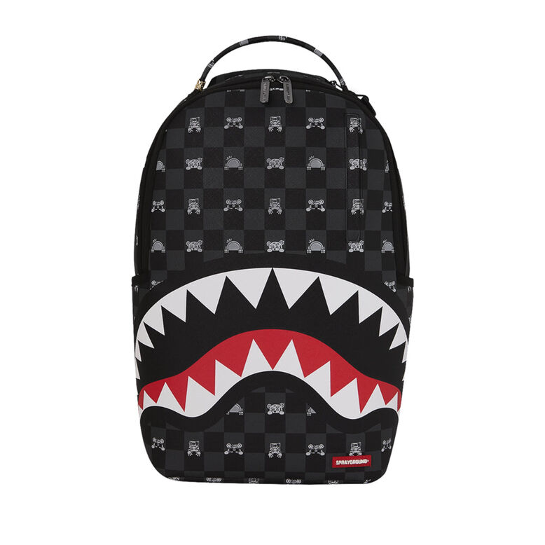 Backpack - Gray Peeking Character, , hi-res
