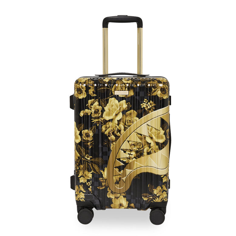 Carry-On Luggage - Gold Floral Remix, , hi-res