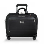 Large Spinner Briefcase - At Work Black