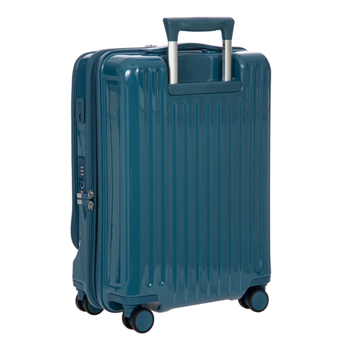 55cm Carry On Spinner With Front Pocket Positano Sea Green