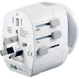 Worldwide USB Earthed - Adaptors Assorted, , hi-res