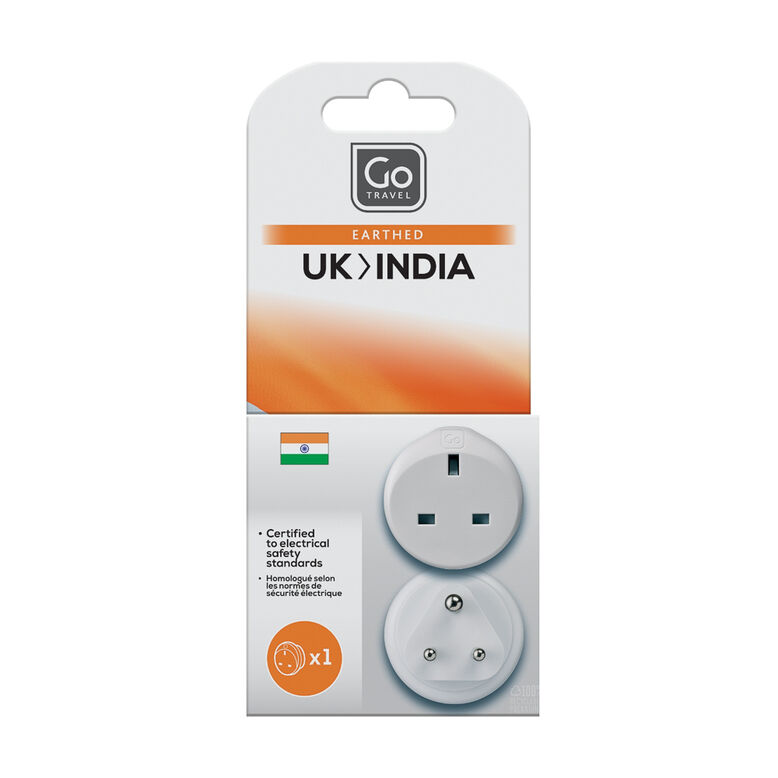 UK-India Adaptor - Adaptors Assorted, , hi-res