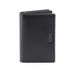 Gusseted Card Case - Nassau Black Smooth
