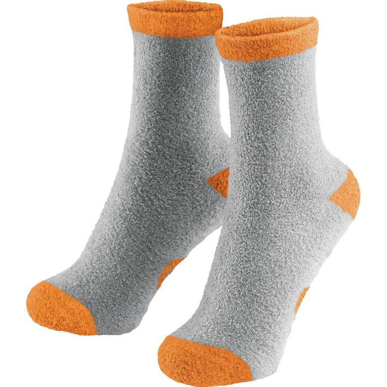Fluffy Socks Orange - Comfort Orange, , hi-res