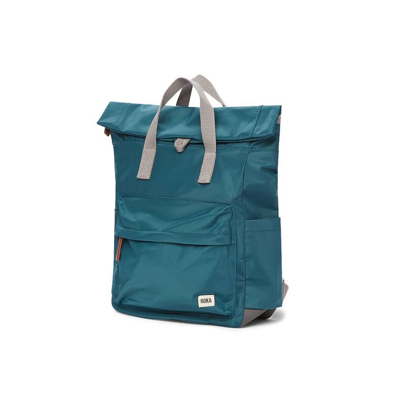 Rolltop Medium Backpack Tote - Canfield B Rpet Teal, , hi-res