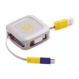3 In 1 Retractable Cable - Electronics Assorted, , hi-res