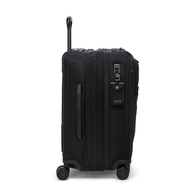 Large Dual Access Expandable Carry On Suitcase 55cm - Alpha 4 Black, , hi-res