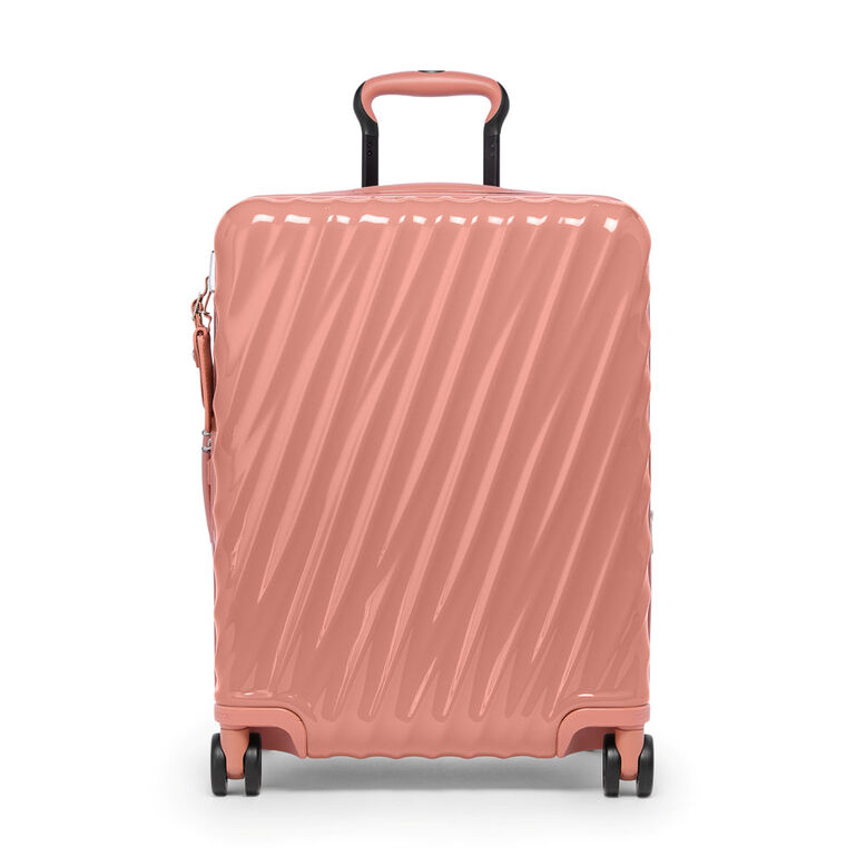 Continental Expandable 4 Wheel Carry On Suitcase 55cm - 19 Degree Poly Pink, , hi-res