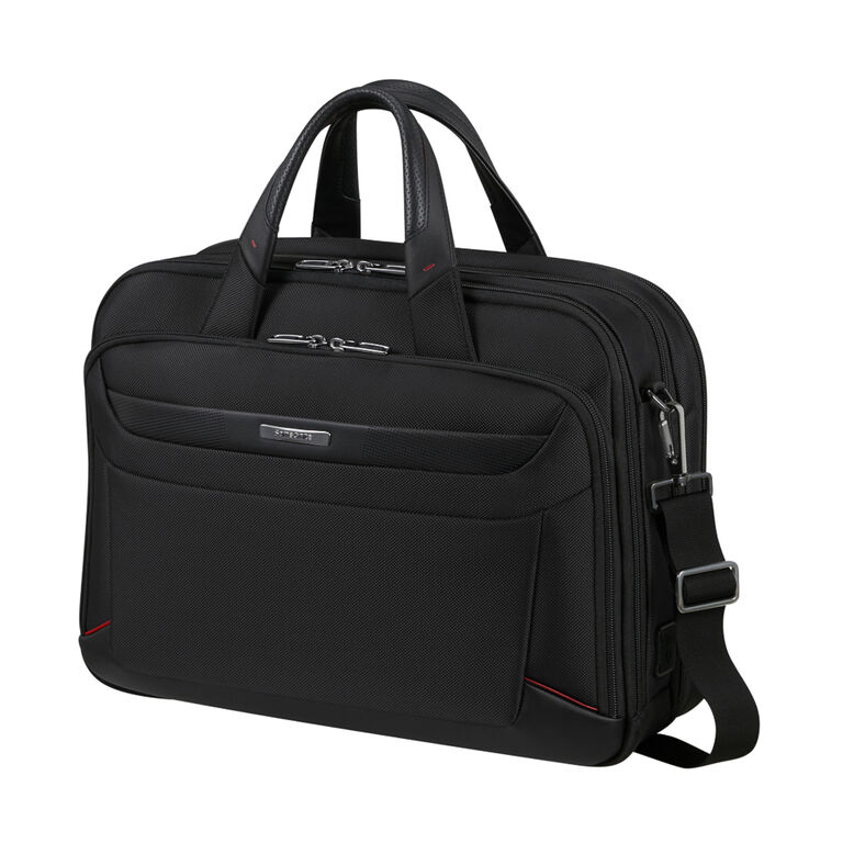 15.6&quot; Briefcase - Pro Dlx 6 Black, , hi-res