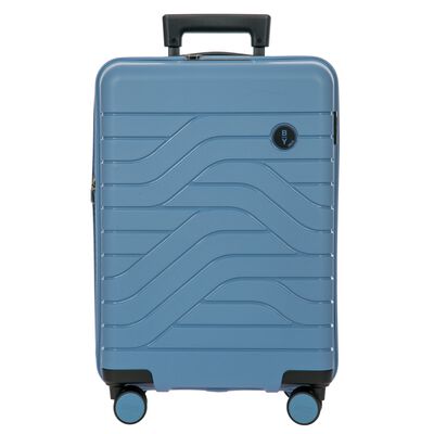 55cm Expandable Cabin Spinner - Ulisse Grey Blue