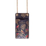 Phone Pouch - Smokey Blue Birds, , hi-res