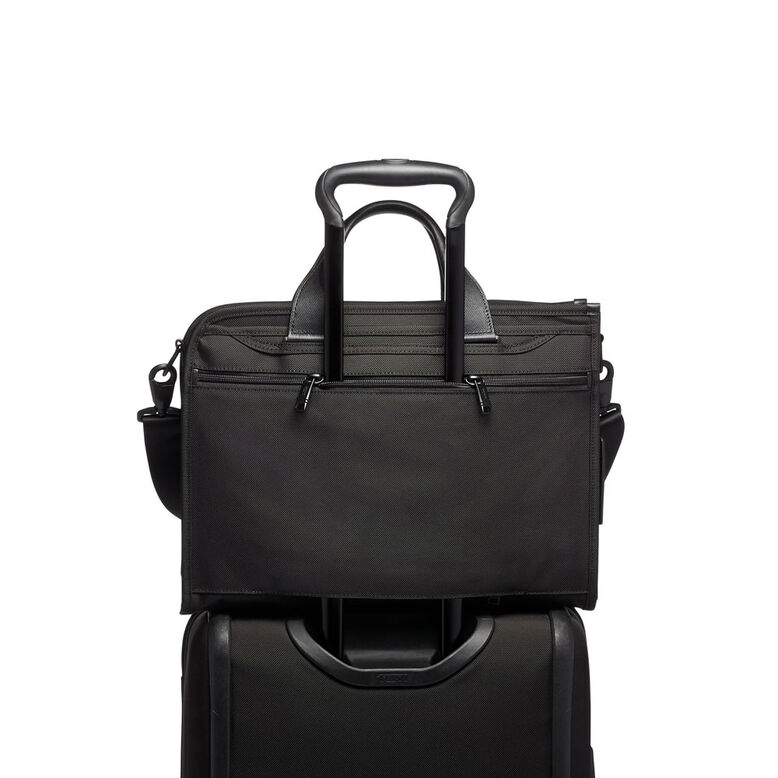 Slim Deluxe Portfolio - Alpha 3 Black Black, , hi-res