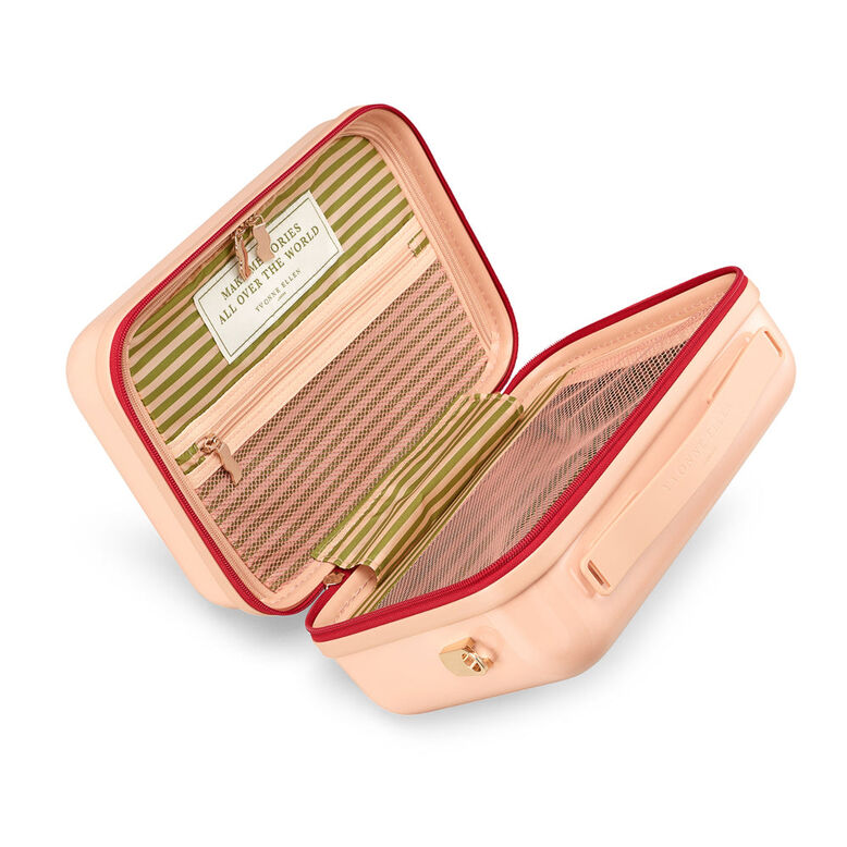 Vanity Case - Vintage Pink With Cheetah, , hi-res