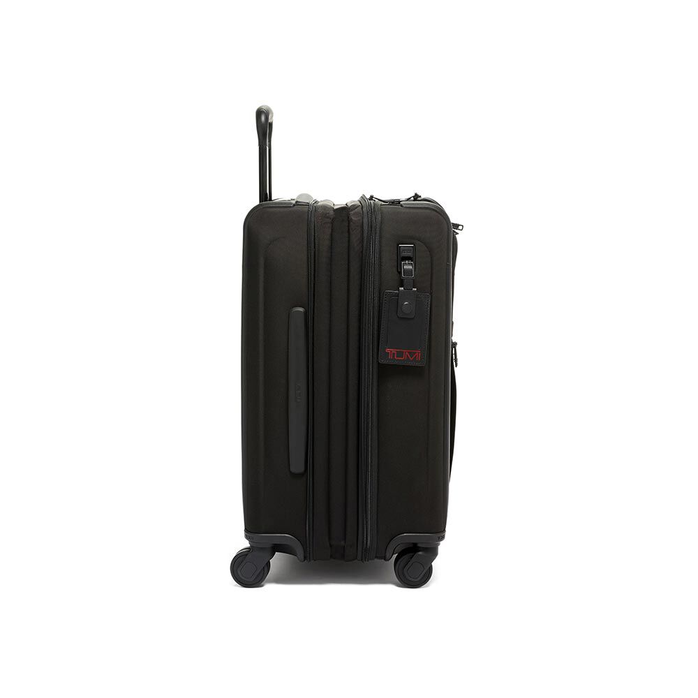 Continental Dual Access 4 Wheel Carry On 56cm - Alpha 3 Black, , hi-res
