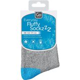 Fluffy Socks Blue - Comfort Blue, , hi-res