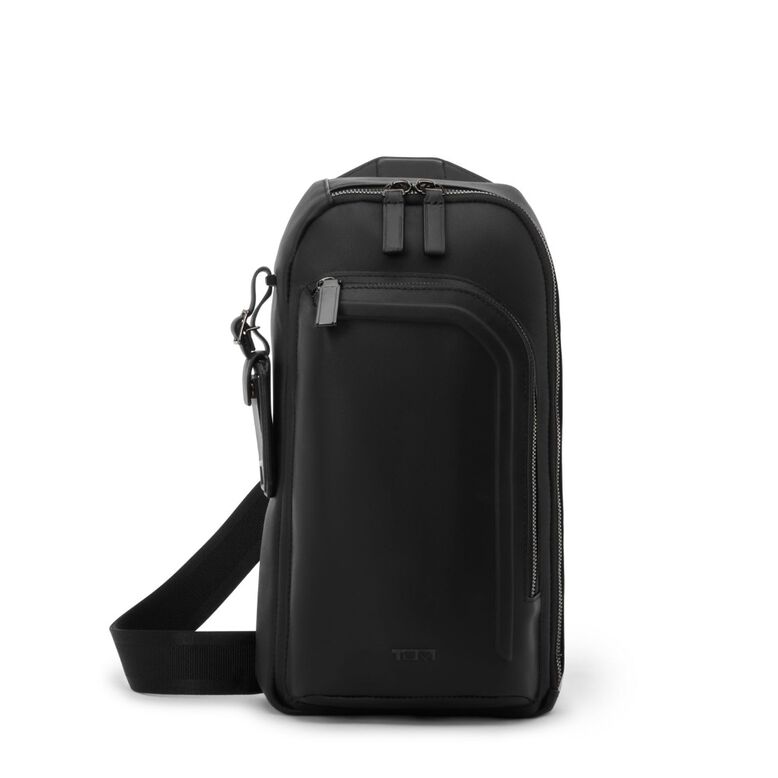 Gregory Sling Bag - Harrison Leather Black, , hi-res