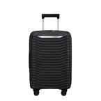 55cmx35cm Carry On Spinner Suitcase - Upscape Black