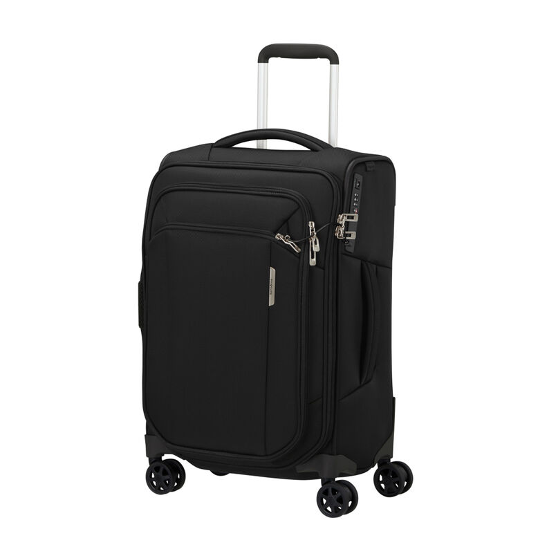 55cm Carry On Spinner - Respark Ozone Black, , hi-res