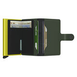 Mini Wallet - Matte Green &amp; Lime Green, , hi-res
