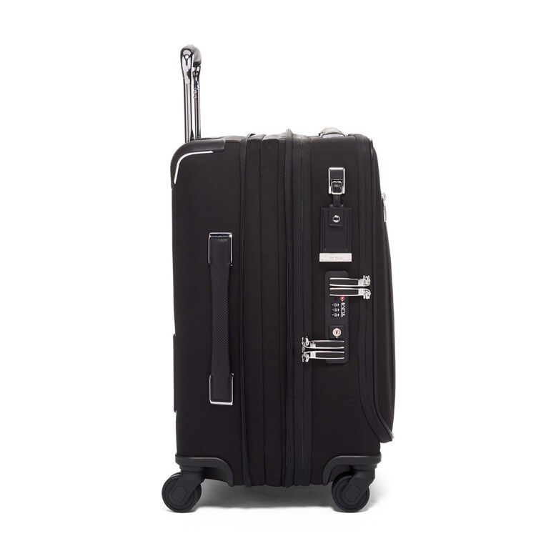 International Dual Access 4 Wheel Carry On 56cm - Arrive Black, , hi-res