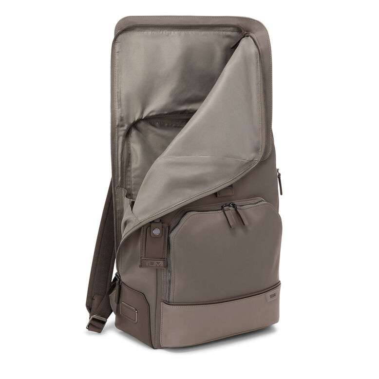 Osborn Roll Top Backpack - Harrison Nylon Grey, , hi-res