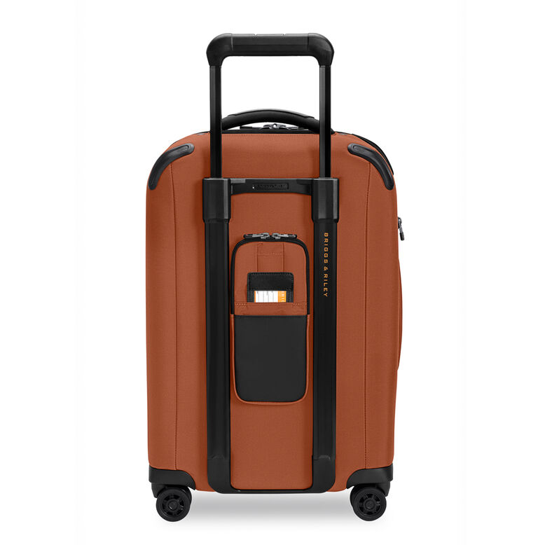 Essential Carry On Spinner Suitcase - ZDX Orange, , hi-res