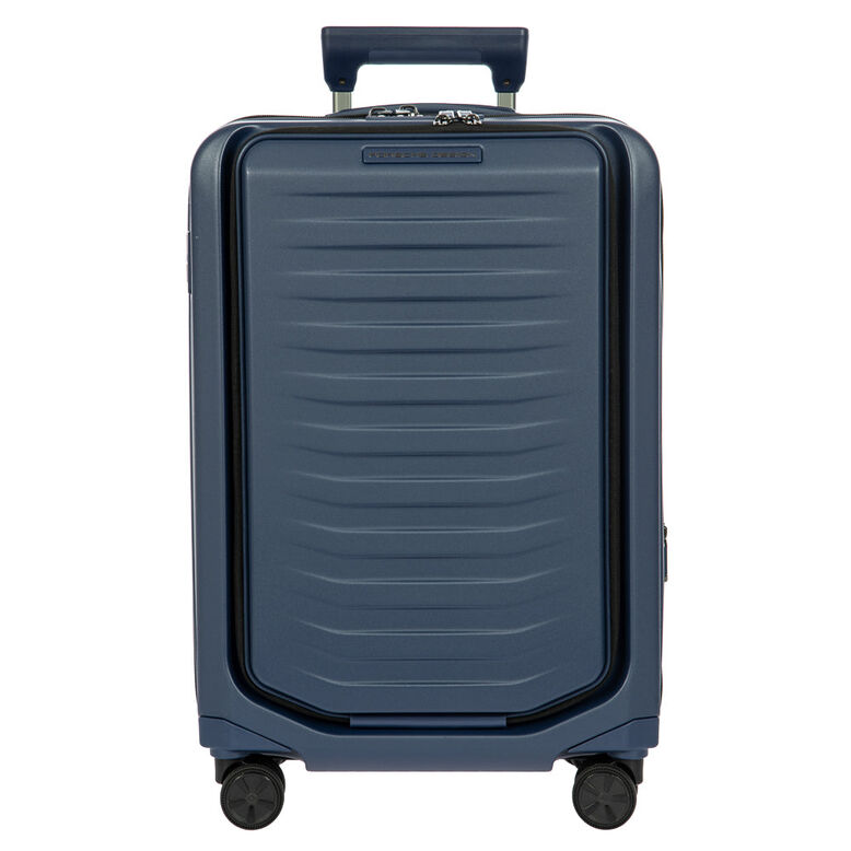 55cm Front Pocket Carry On Suitcase - Roadster Hardside Blue, , hi-res