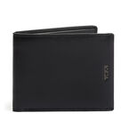 Global Wallet With Coin Pocket - Nassau Black Smooth