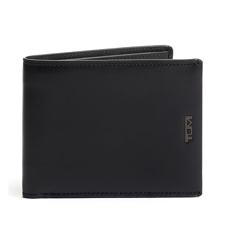 Global Wallet With Coin Pocket - Nassau Black Smooth, , hi-res