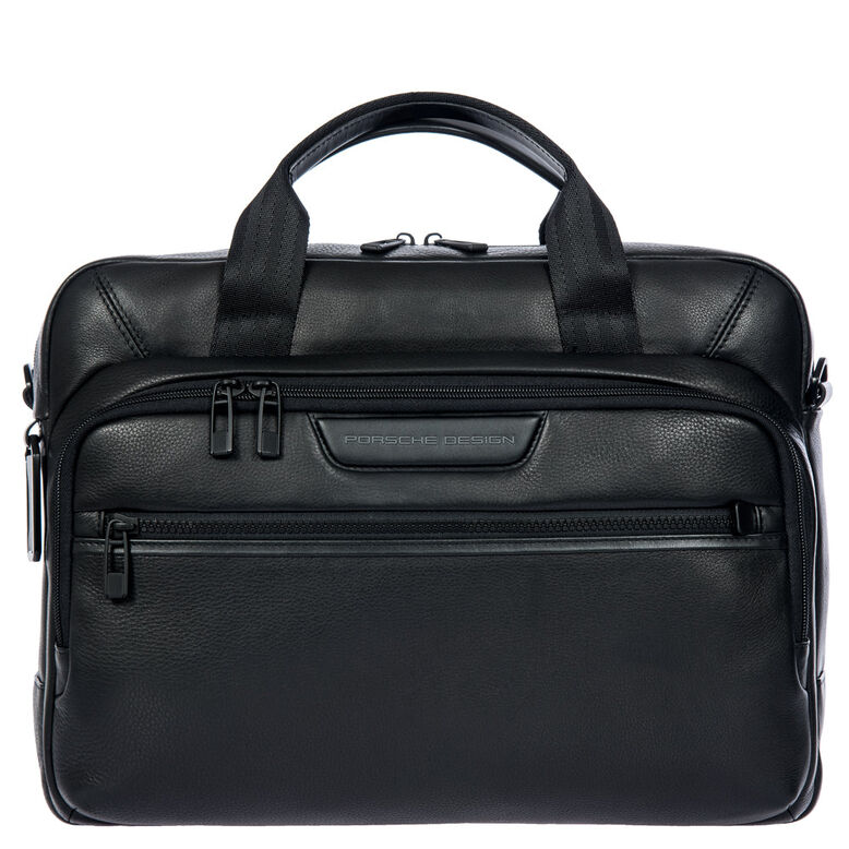 Briefcase - Roadster Leather Evo Black, , hi-res