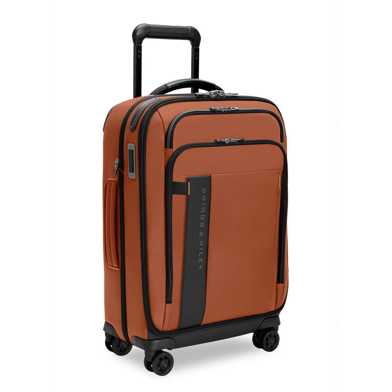 Essential Carry On Spinner Suitcase - ZDX Orange, , hi-res